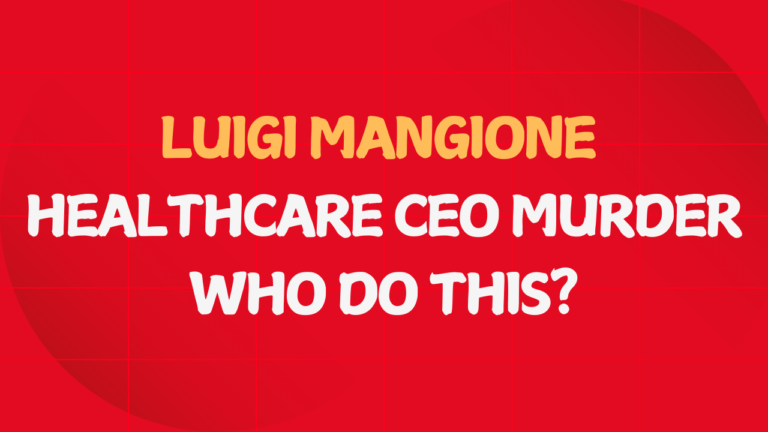 luigi mangione , Healthcare ceo murder : who do this?